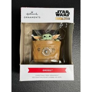 Hallmark Star Wars The Mandalorian Grogu Ornament New In Box‎